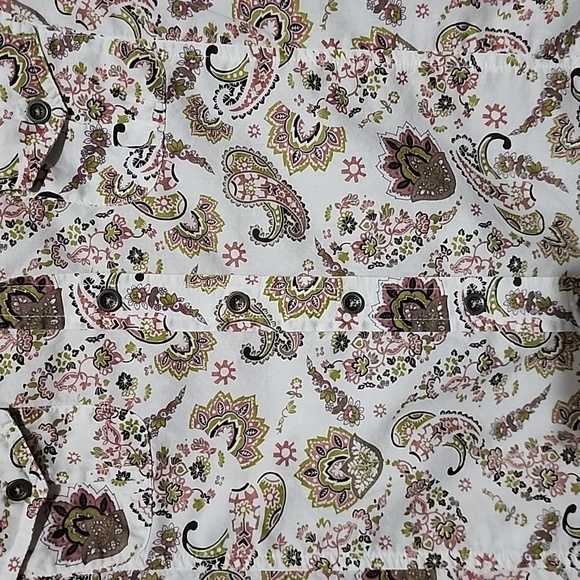 Aventura organic cotton button-up top size S - Picture 2 of 4